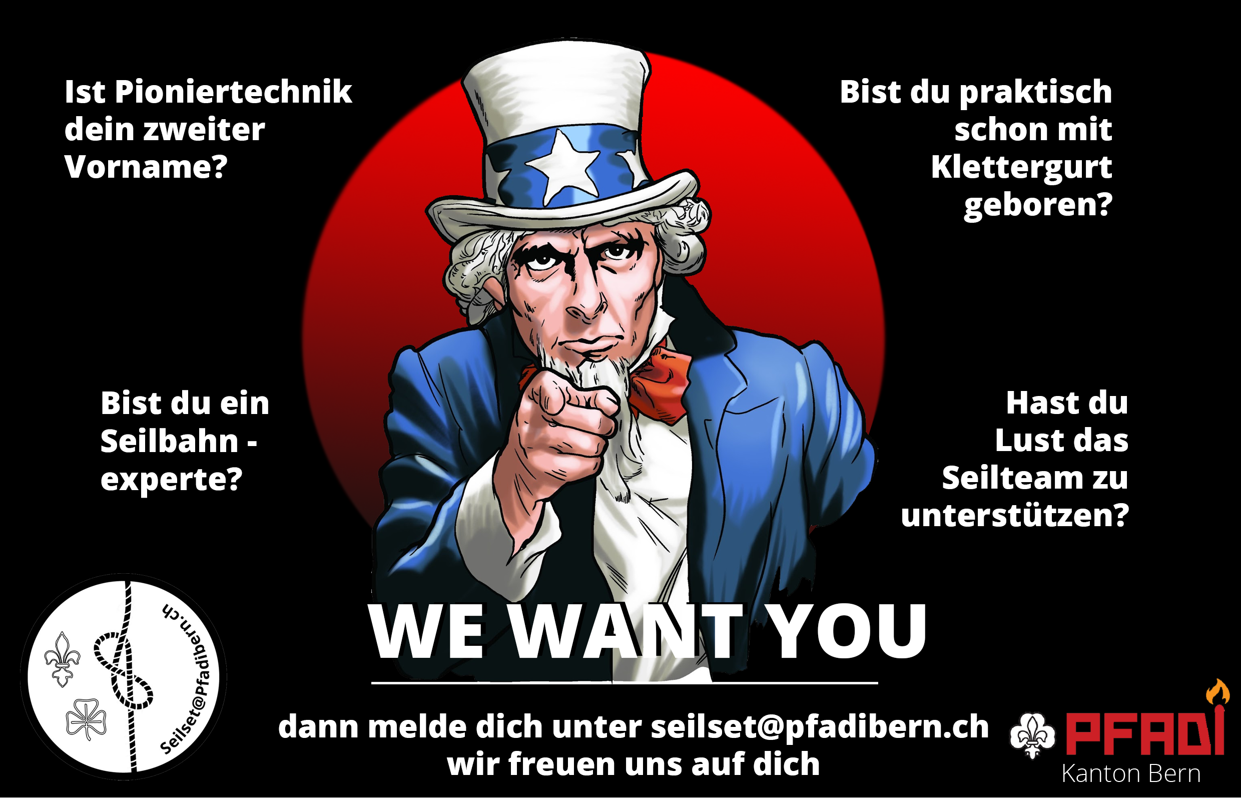We want you